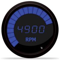 3-3/8 in. LED Digital Tachometer 0-9900 rpm
