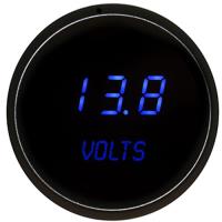 2-1/16" LED Digital Voltmeter Gauge 7.0-25.5 Volts