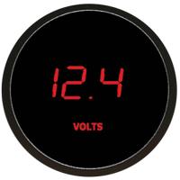 2-1/16" LED Digital Voltmeter Gauge 7.0-25.5 Volts