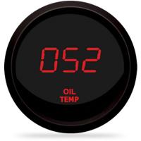 2-1/16" LED Digital Oil Temperature Gauge 50-350° Fahrenheit