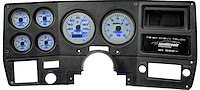 WL6004B Analog Replacement Gauge Panel for 1973-1987 Chevrolet Truck [Blue]