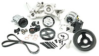 ACD-LS01 Hyperdrive Front Drive Kit for GM Gen III/IV LS Engines w/OE-Style Crank Damper [Natural]