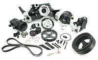 ACD-LS01B Hyperdrive Front Drive Kit for GM Gen III/IV LS Engines w/OE-Style Crank Damper [Black]