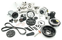 ACD-LS05-SFI Hyperdrive Front Drive Dress Kit for GM Gen III/IV LS Engines w/SFI Approved Damper [Natural]