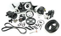 ACD-LT01B Hyperdrive Front Drive Kit for GM Gen V LT Engines w/OE-Style Crank Damper [Black]