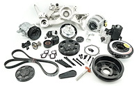 ACD-LT05B Hyperdrive Front Drive Dress Kit for GM Gen V LT Engines w/OE-Style Crank Damper [Black]