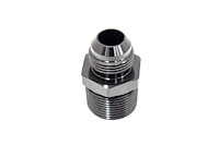 ADPT-01-018 AN Fittings - Adapter Fitting - 12AN To 1 in. NPT - Black