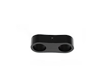 BHS-5/8 Billet Hose Separator, 5/8 in. Hose, Black