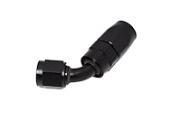HF-60-06 AN Fittings - 60-deg -6an Hose End - Black