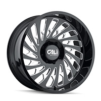 9108-2183BM-30 9108 Switchback Wheel [Size: 20" x 10"] Gloss Black Milled Finish