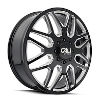 9115D-22881BMF115 9115D Invader Dually Front Wheel [Size: 22" x 8.25"] Gloss Black Milled Finish
