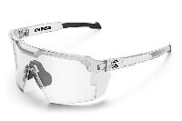 Future Tech Sunglasses [Vapor Clear Frame, Photochromic Lens, Z87+ Rated]