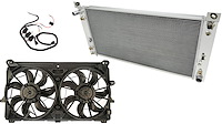 FB288 Aluminum Radiator Kit for 1999-2011 Chevy/GMC Silverado, Sierra, Tahoe, Suburban and Yukon 4.3L, 4.8L, 5.3L, 6.0L Gas V8s