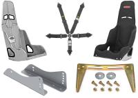 55200 Aluminum 55 Series Pro Street Drag Seat Kit [20 in. Hip Width]