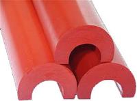 Roll Bar Padding Set fits 1-1/2 in. to 1-7/8 in. Diameter Tubing, SFI - Red