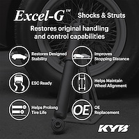 3440207 Excel-G Suspension Shock Absorber for 2021-2026 Kia and Hyundai Models