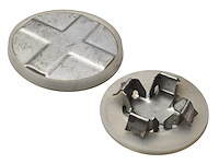 Steel Floor Plug Set for Select 1984-2001 Jeep Cherokee, Wagoneer XJ [1.500 in., with Gaskets]