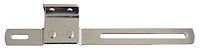 0846-299 Front License Plate Bracket, 47-'53, Chrome 0846-299