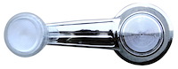 Interior Door Window Crank 1967-1972 GM Pickup Truck [Clear Knob]