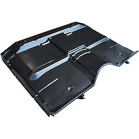 0849-220U Complete Cab Floor Pan Assembly for 1967-1972 GM Pickup Trucks 2WD w/o Removable Trans. Cover [Low Hump]