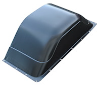 0849-326 Custom Widened Rear Wheel Tub, 67-'72 ; 4" Wider Than Stock