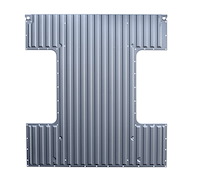 0849-347 Bed Floor Panel for 1967-1972 GM Short Bed Trucks w/4 in. Wider Wheel Tubs