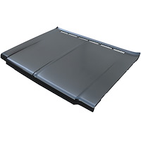 OE-Style Steel Hood
