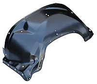 0852-366R Inner Front Fender for 1988-1998 Chevy/GMC Trucks, Blazer, Suburban, Tahoe, Yukon [Right/Passenger Side]
