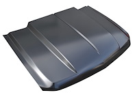 2nd Design Steel Cowl Induction Hood