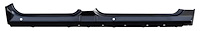 0864-110 Rocker Panel for 2007-2013 Chevy Silverado/GMC Sierra Crew Cab Trucks [Right/Passenger Side]