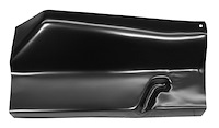 1581-223L Cab Floor Outer Rear Section, 81-'87 Crew Cab, Driver's Side