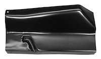 1581-224R Cab Floor Outer Rear Section, 81-'87 Crew Cab, Passenger's Side