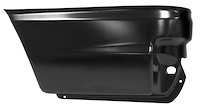 1972-131L Rear Lower Quarter Panel Section, 92-'16 Regular (Standard) Van, Driver's Side