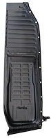 95-10-75-2 Floor Panel Half With Seat Track, 50-'70 K, Passenger's Side