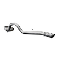 Performance Cat-Back Exhaust System 1997-1999 Jeep Wrangler TJ 2.5L/4.0L 4WD [Polished Tip]