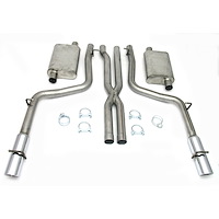 2-1/2" Exhaust System 2005-2010 Dodge 5.7L Hemi Car