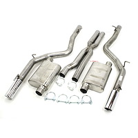 JBA Performance Exhaust 40-1667 3" Stainless Steel Exhaust System 12-14 Chrysler 300C SRT8, 6.1/6.4L