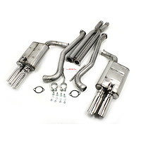 JBA Performance Exhaust 40-3118 2.5-3" Stainless Steel Exhaust System 2014 Chevy SS 3" Cat Back Exhaust