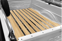 207114115 BedWood-X Kit for 1939 Dodge Shortbed, Stepside Truck, Hickory BedWood [Finished w/HydroSatin]