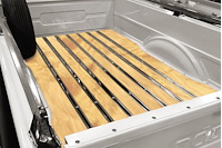 214115115 BedWood-X Kit for 1941-1947 Dodge Shortbed, Stepside Truck, Flamed Birch BedWood [Finished w/HydroSatin]