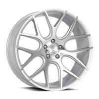 MONZA-28554GSF MONZA Wheel [Size: 20"x8.5"] Gloss Silver Machined Face