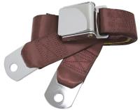 2-Point Aviation Lap Belt w/Hardware