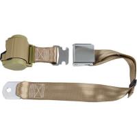 2-Point Retractable Aviation Lap Belt