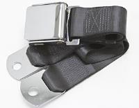 2-Point Lap Belt Color: Black