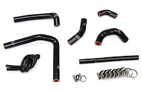 57-1233-BLK Radiator Hose Kit, High-Temp 3-Ply Reinforced Silicone, Replace OEM Rubber Radiator Coolant Hoses