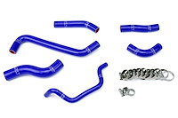 57-1242-BLUE Radiator Hose Kit, High-Temp 3-Ply Reinforced Silicone, Replace OEM Rubber Radiator Coolant Hoses