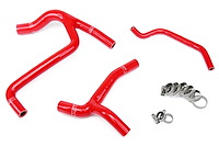 57-1243-RED Radiator Hose Kit, High-Temp 3-Ply Reinforced Silicone, Replace OEM Rubber Radiator Coolant Hoses