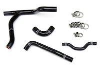 57-1245-BLK Radiator Hose Kit, High-Temp 3-Ply Reinforced Silicone, Replace OEM Rubber Radiator Coolant Hoses