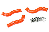 57-1248-ORG Radiator Hose Kit, High-Temp 3-Ply Reinforced Silicone, Replace OEM Rubber Radiator Coolant Hoses