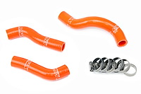 57-1249-ORG Radiator Hose Kit, High-Temp 3-Ply Reinforced Silicone, Replace OEM Rubber Radiator Coolant Hoses
